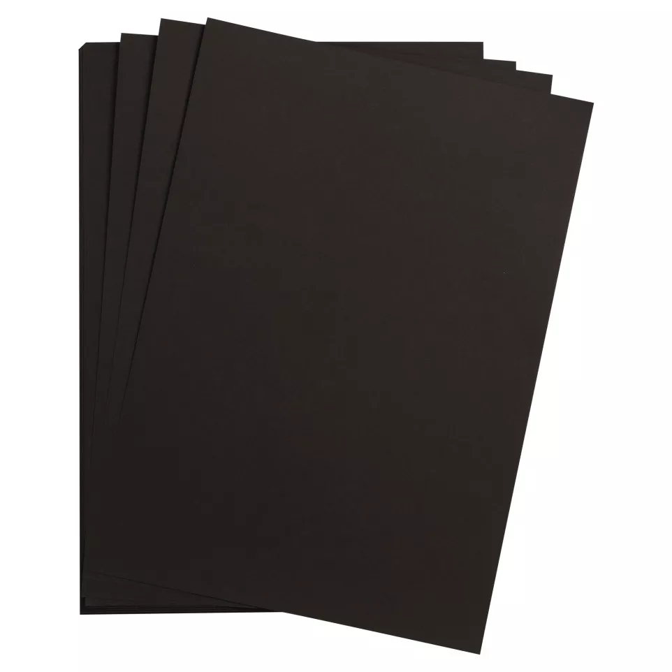 25F. MAYA 270G 50X70 NOIR-/ Pce