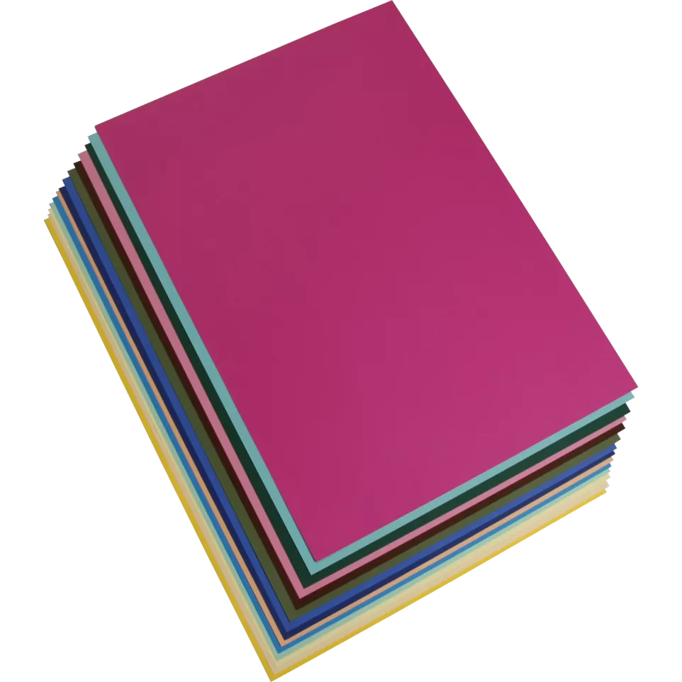Maya 28bl 120g 50x70 ass fel kleur-/ St.