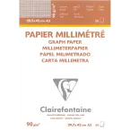 Blok Millimeterpapie-r 50 blad 90g  A3/ St.