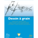Clairefontaine 27 x 36cm Grained Drawing Paper Pad 125g 20 Sheets/ Pc.
