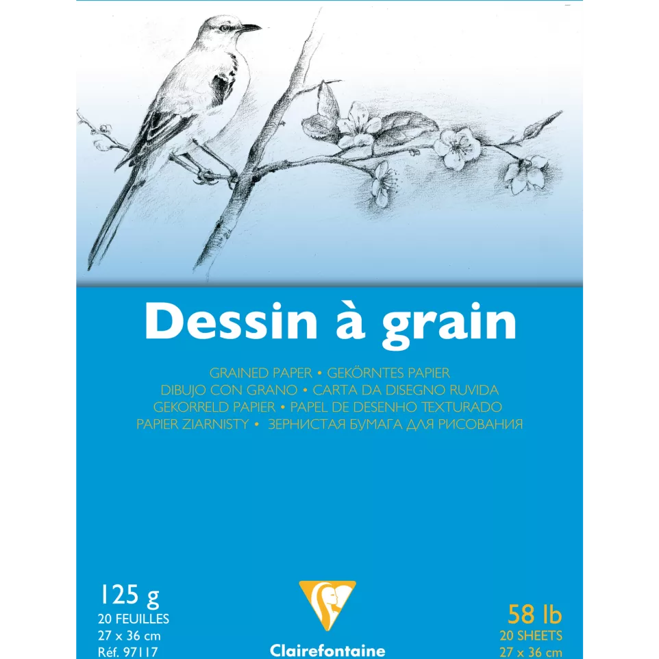 Clairefontaine 27 x 36cm Grained...