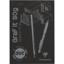 GraF'it dot bloc agrafé 80F A5 90g/ Pce