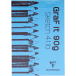 GraF it schetsblok 8-0bl 90g A6 blauw/ St.