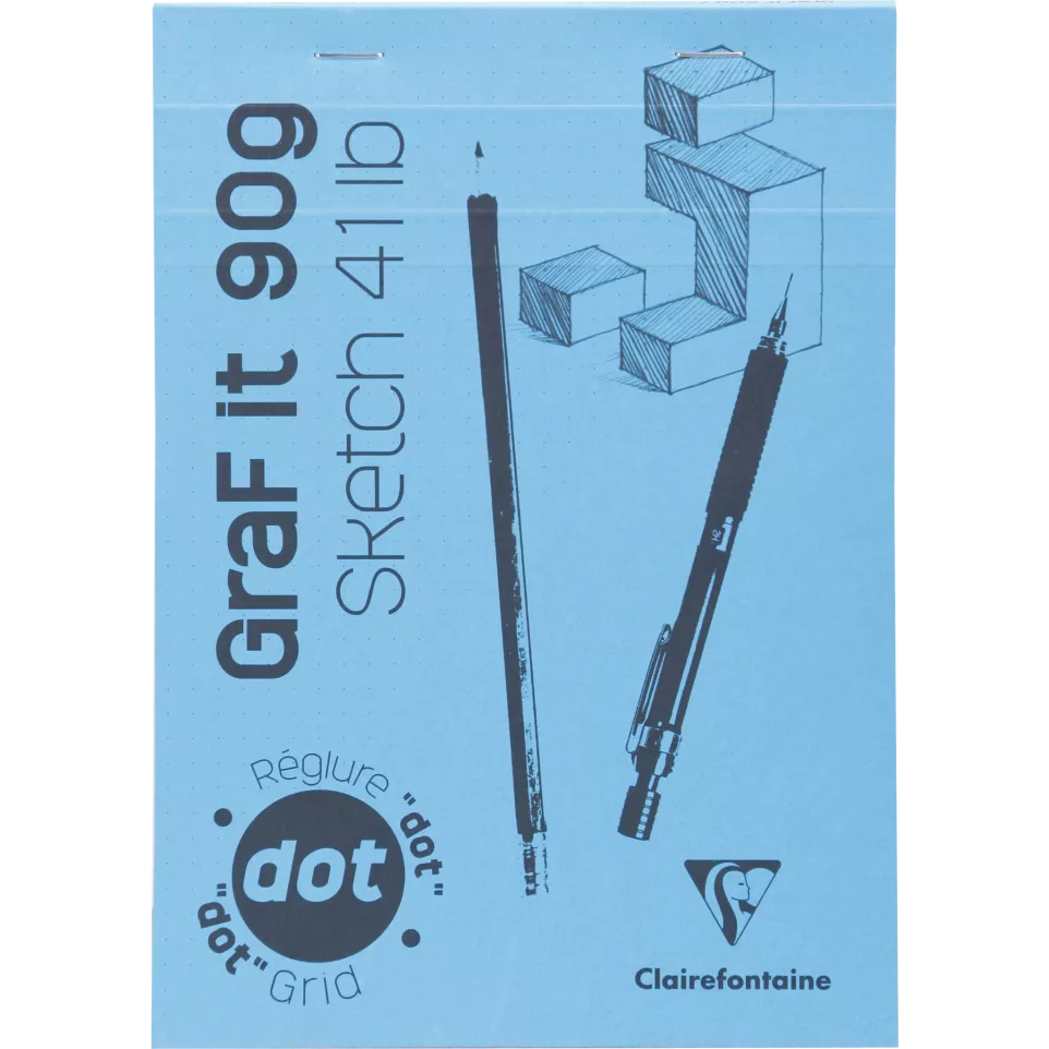GraF it schetsblok 8-0bl 90g A5 DOT...