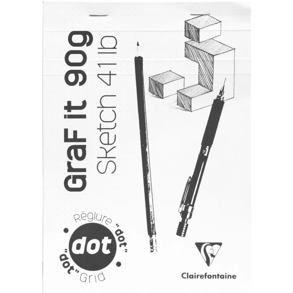 GraF it schetsblok 8-0bl 90g A5 DOT...