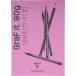 GraF it schetsblok 8-0bl 90g  A4 fuchsia/ St.