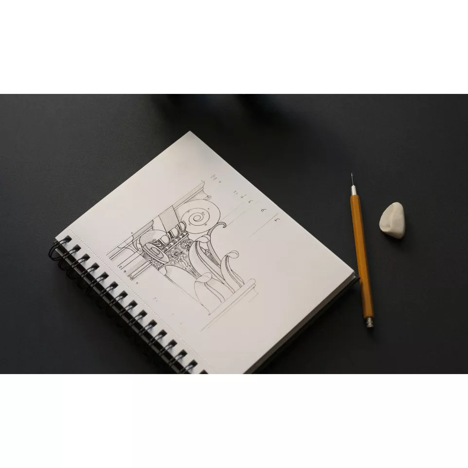Sketch album hard cover wirebounds...