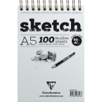 Sketch spiraal 100bl 90g A5...