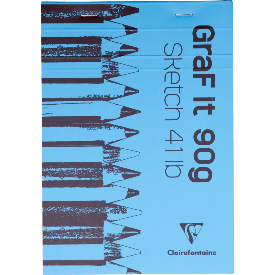 GraF it schetsblok 80bl 90g A7 ass-/ St.