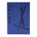 GraF it schetsblok 80bl 90g A4 ass-/ St.