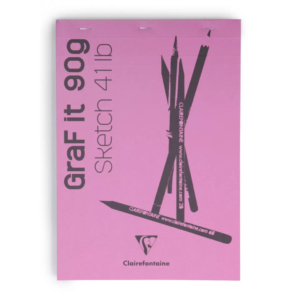 GraF'it bloc agrafé 80F A4 90g/ Pce
