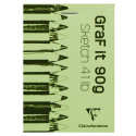 GraF it schetsblok 80bl 90g A5 ass-/ St.