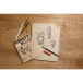 Clairefontaine Brown Textured Kraft Glued Pad, A4, 100 Sheets, 90g/ Pc.