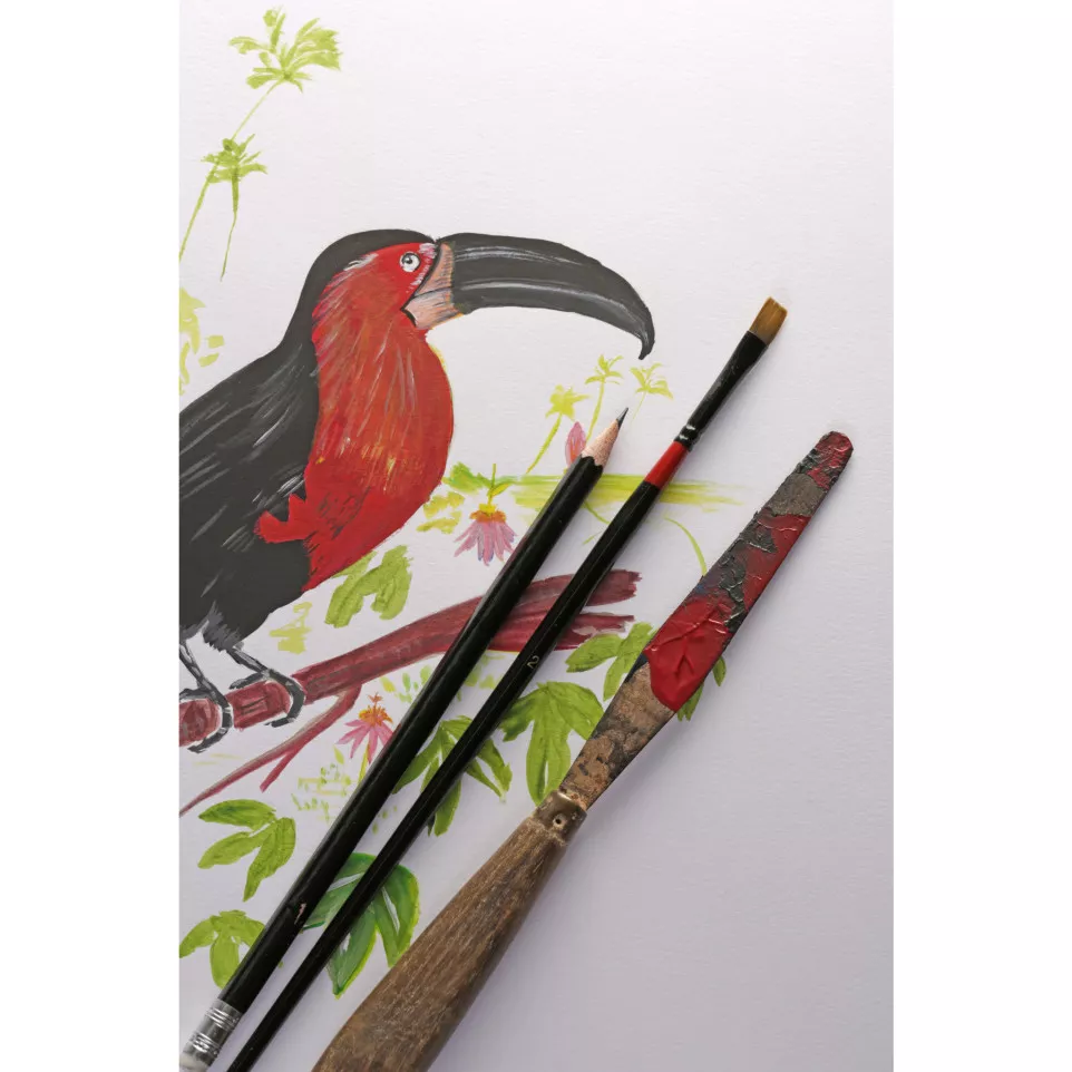 Paint'ON bloc collé 40F A5 250g/ Pce