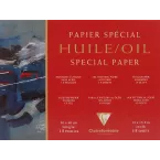 Papier Huile bloc collé 4 côtés 15F 30x40cm 240g/ Pce