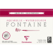 Fontaine bloc collé 4 côtés 25F 10x15cm 300g grain fin/ Pce