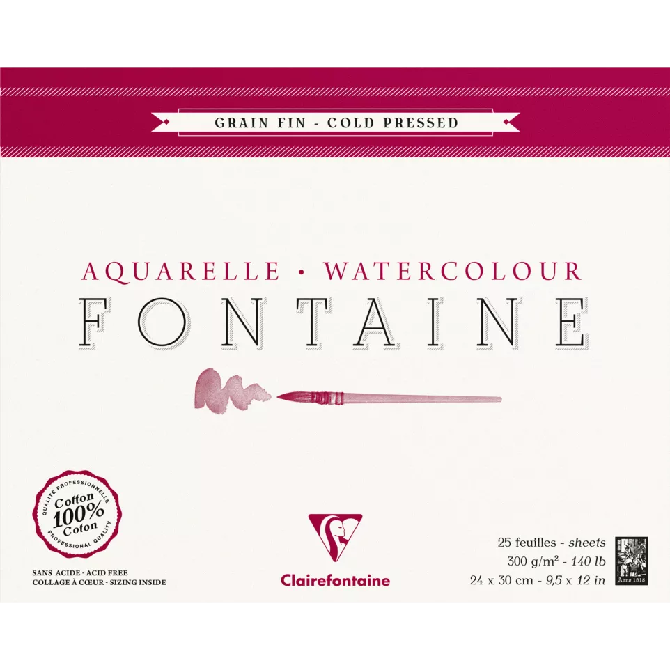 Clairefontaine 100% cotton...