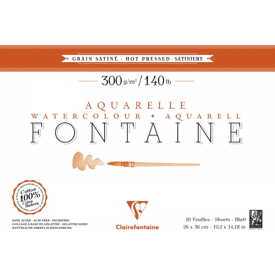 Fontaine G4S hot pressed pad 300g...