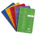 Clairefontaine Clothbound Indexed Book, 11x17cm, 96 Sheets, Squared.5x5/ Pc.