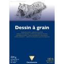 Clairefontaine A3 Grained Drawing Paper Pad 224g 20 Sheets/ Pc.