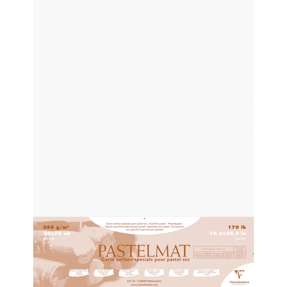 Pastelmat paquet 5F 50x70cm 360g/ Pce