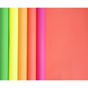 Papier affiche 90g, 5x0,35m en carton prés. de 20 rlx ass. Fluo/ Pce