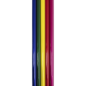 Coloured transparent film, classic, 2,00x0,70m display of 30 rolls/ Pc.