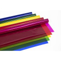 Coloured transparent film, classic, 2,00x0,70m display of 30 rolls/ Pc.