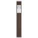 Zijdepapier 8 bl 18g- 75x50cm chocolat/ St.