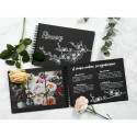 Album zwart te perso-naliseren 40bl 21x16/ St.