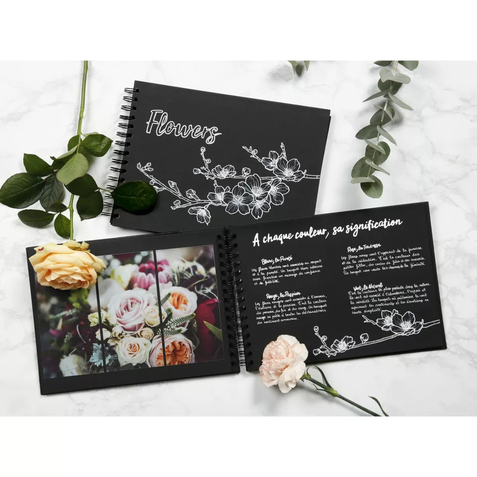 Album zwart te perso-naliseren 40bl...