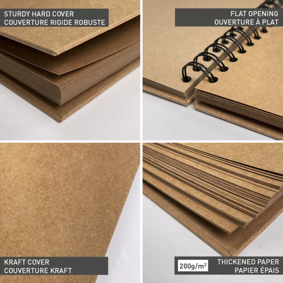 Album Kraft kaft 40-blad 200g...
