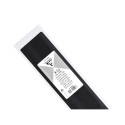 Zijdepapier 8 bl 18g 75x50cm zwart-/ St.