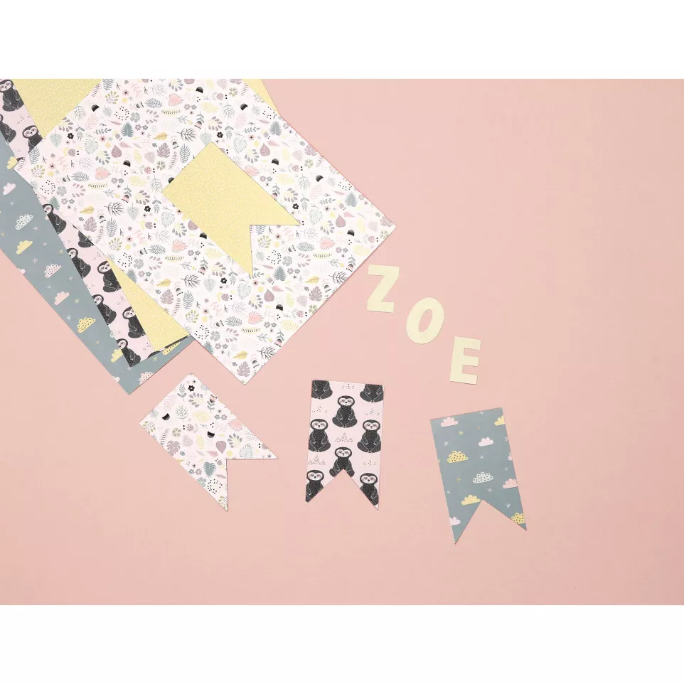 PAPIERS IMPRIMÉS, Bloc de 20 feuilles...