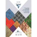 Maxi pad with papers from all over the world A4 80 sheets/ Pc.