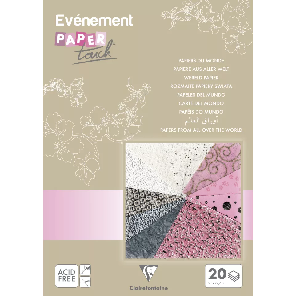 Blok "Papers off wor-ld" 20bl A4...