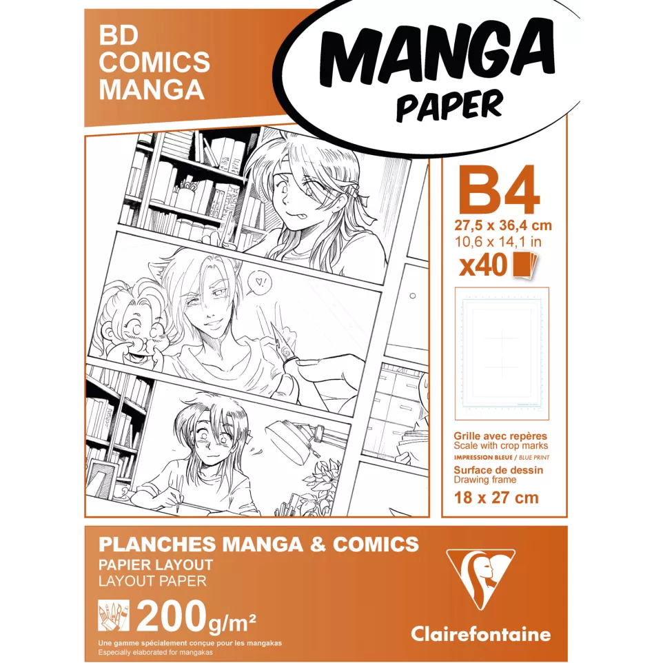 Manga BD/Comic pack B4 40sh 200g...