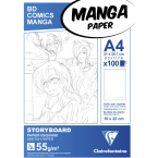 Manga Storyboard 100-bl 55g...