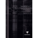 Agenda de bord enseignant 4 colonnes (24 cases/semaine) rembordé rigide A4 144 pages Couleur aléatoire/ Pce