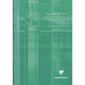 Agenda de bord enseignant 4 colonnes (24 cases/semaine) rembordé rigide A4 144 pages Couleur aléatoire/ Pce