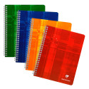 Cahier reliure intégrale 17x22 cm 100 pages petits carreaux/ Pce