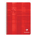 Cahier reliure intégrale 17x22 cm 100 pages petits carreaux/ Pce