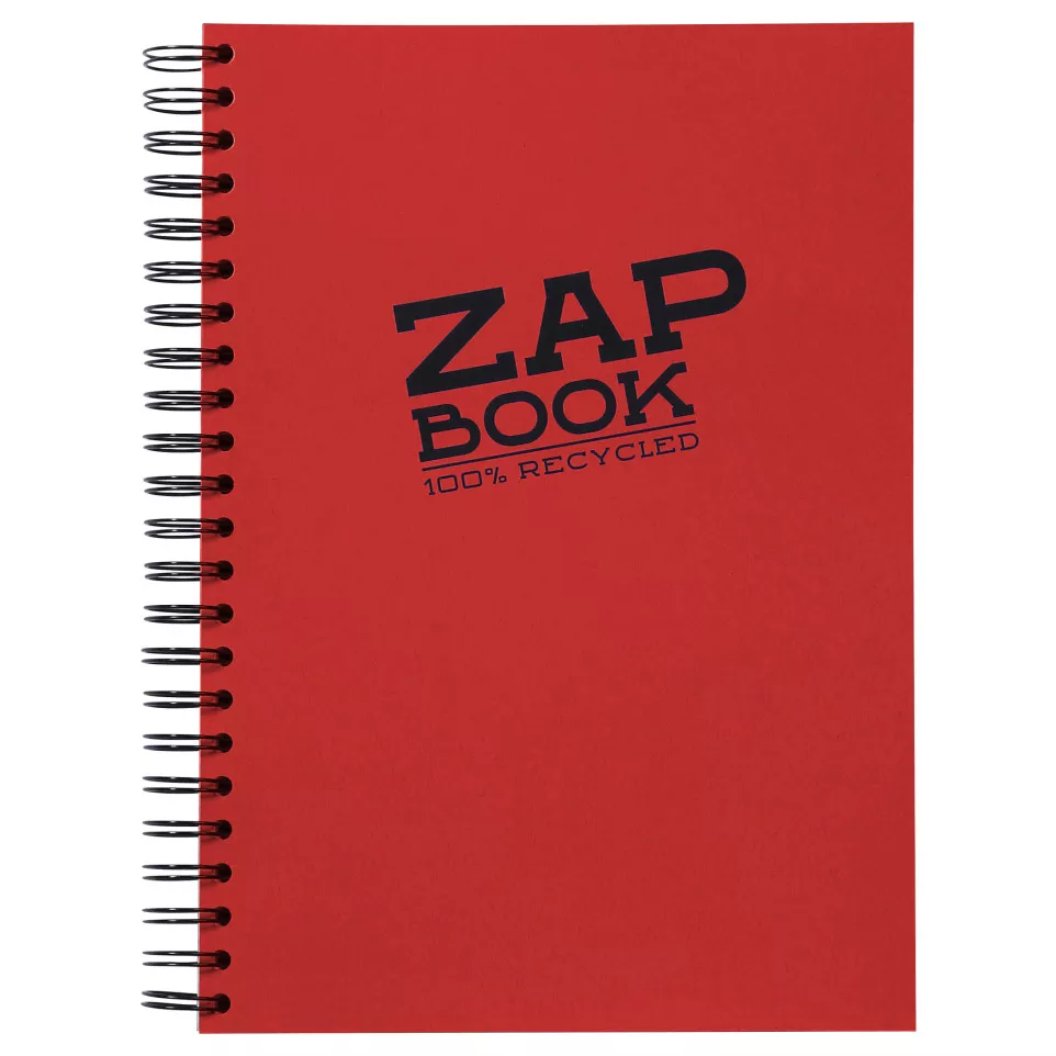Zap Book Sketch spir 160bl 80g A4-/ St.