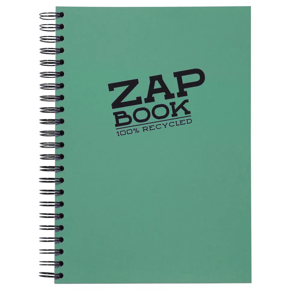 Zap Book Sketch spir 160bl 80g A4-/ St.