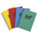 Zap Book wirebound recycled sketch pad 21x29,7cm plain 80g 160 sheets/ Pc.