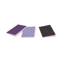 Aïda, Lot de 3 carne-ts 8,5x12 cm 80P uni/ Pc.