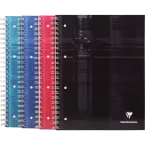 Bind'O Block cahier reliure intégrale A4+ 240 pages détachables perforé 4 trous petits carreaux + marge et cadre en-tête 4 coule