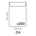 Adheclair 229x324mm 90gsm peel and seal envelope/ Pc.
