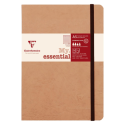 Age Bag, My.Essential 14,8x21cm, Thread-Bound Notebook, 96 Sheets, Lined, Tobacco, Ivory 90g Paper/ Pc.