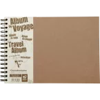 Album de voyage Age Bag reliure intégrale A4 paysage 80 pages ligné 120g + uni à grain 160g/ Pce